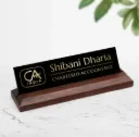 Excelus Office Desk Name Plate - Chartered Accountant (CA)