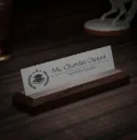 Excelus Office Desk Name Plate - Teache