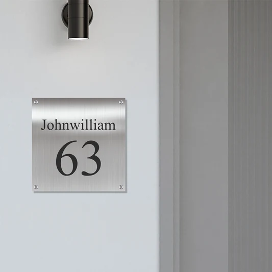 DOOR NAME PLATE