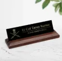 Excelus Office Desk Name Plate - Indian Army